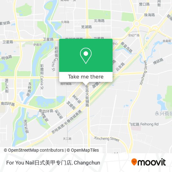 For You Nail日式美甲专门店 map