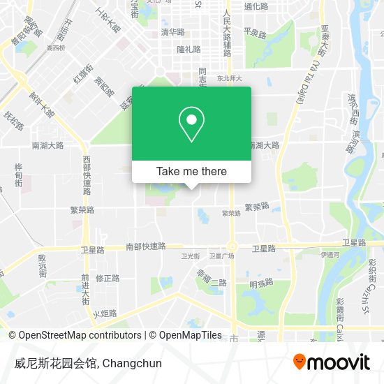 威尼斯花园会馆 map