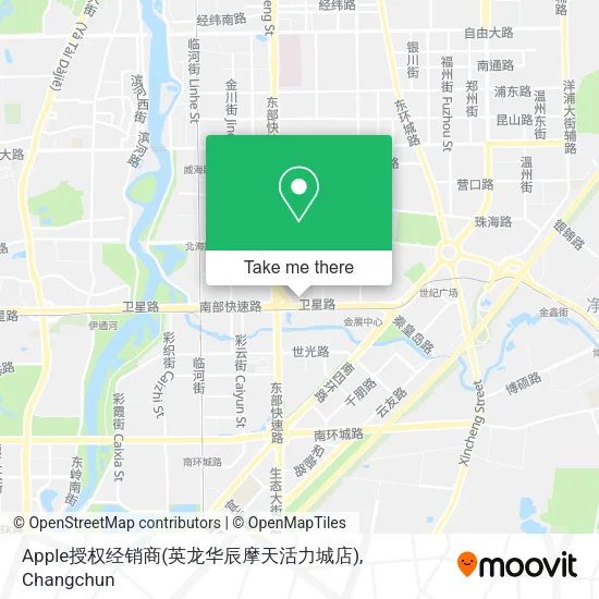 Apple授权经销商(英龙华辰摩天活力城店) map