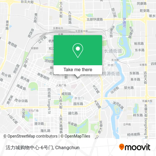 活力城购物中心-6号门 map