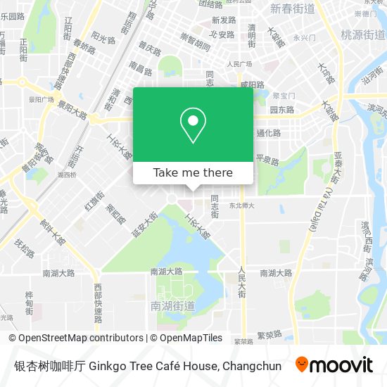 银杏树咖啡厅 Ginkgo Tree Café House map