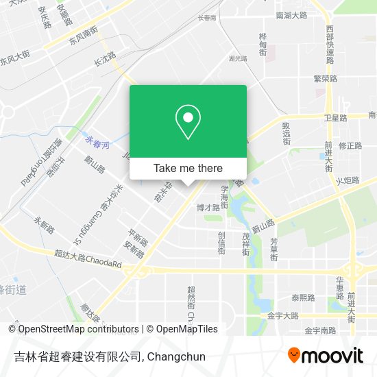 吉林省超睿建设有限公司 map