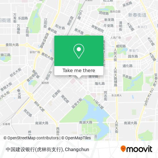 中国建设银行(虎林街支行) map