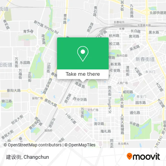 建设街 map
