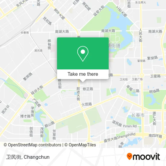 卫民街 map