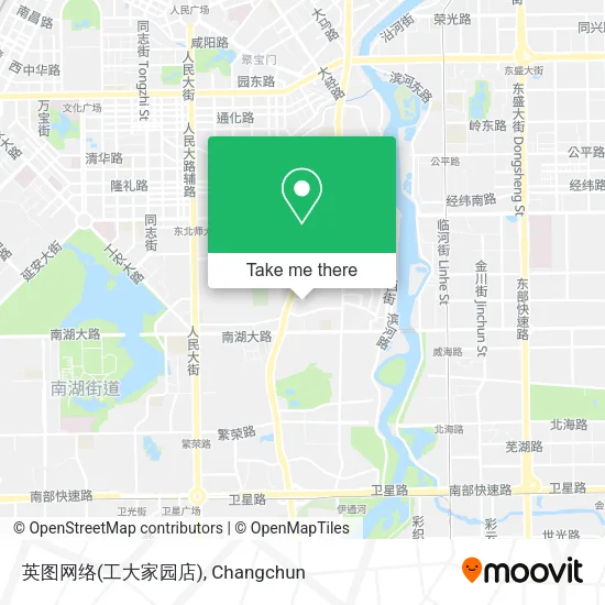 英图网络(工大家园店) map
