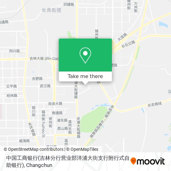 中国工商银行(吉林分行营业部洋浦大街支行附行式自助银行) map