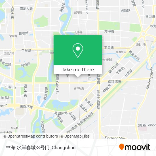 中海·水岸春城-3号门 map