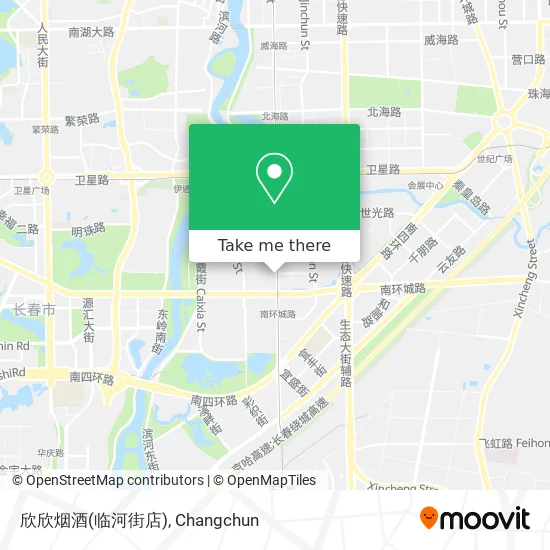欣欣烟酒(临河街店) map