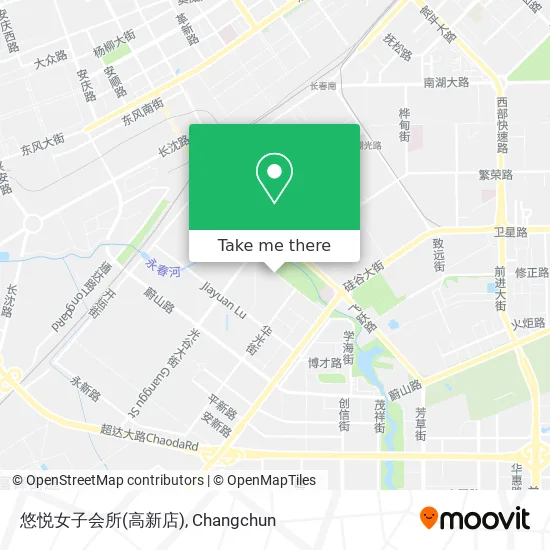悠悦女子会所(高新店) map