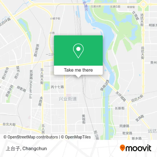 上台子 map