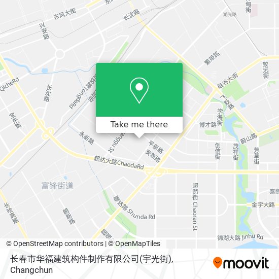 长春市华福建筑构件制作有限公司(宇光街) map