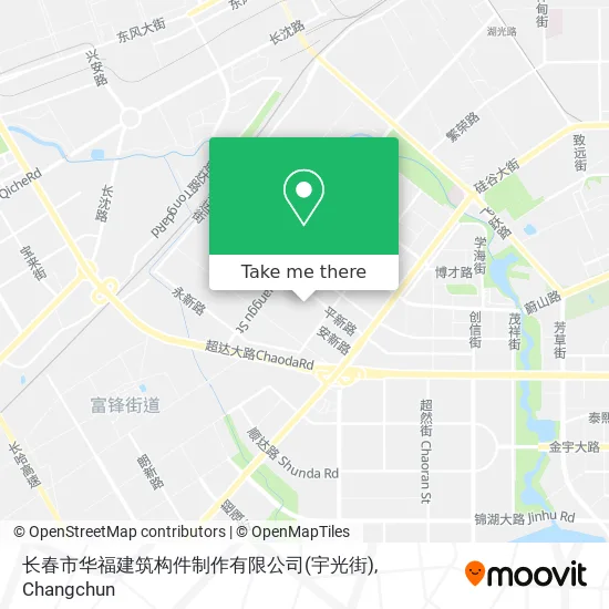 长春市华福建筑构件制作有限公司(宇光街) map