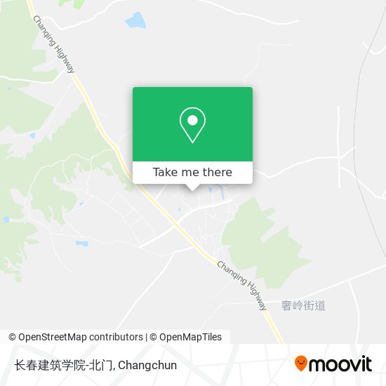 长春建筑学院-北门 map