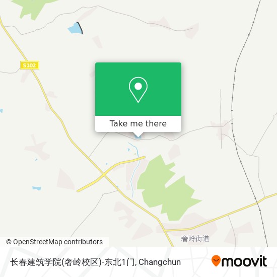长春建筑学院(奢岭校区)-东北1门 map