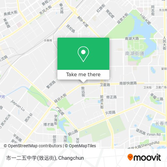 市一二五中学(致远街) map