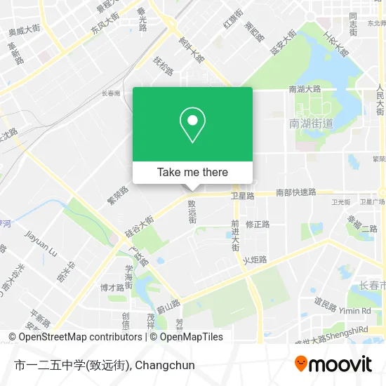 市一二五中学(致远街) map