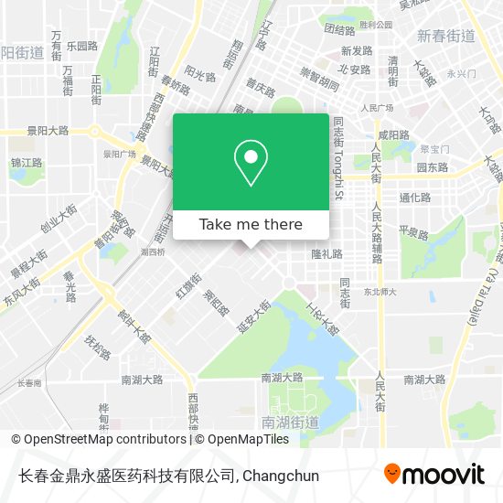 长春金鼎永盛医药科技有限公司 map