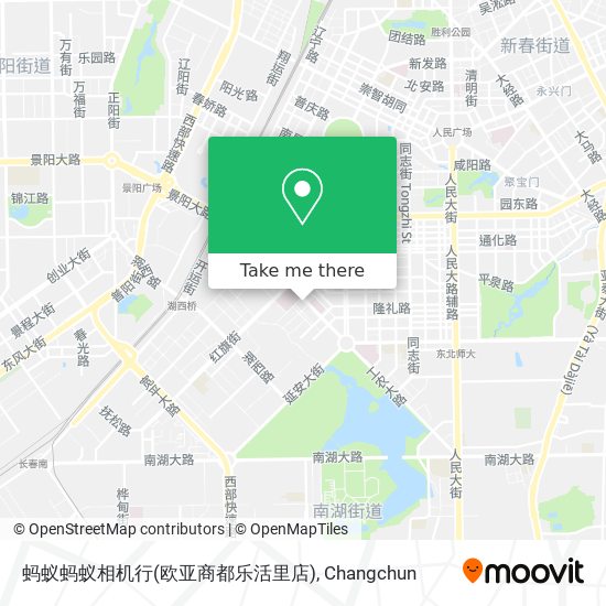 蚂蚁蚂蚁相机行(欧亚商都乐活里店) map