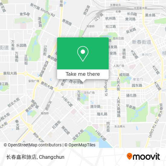长春鑫和旅店 map