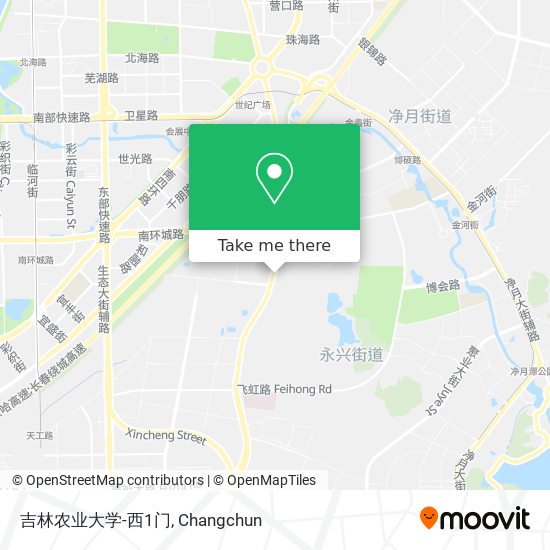 吉林农业大学-西1门 map