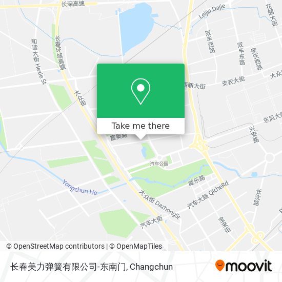 长春美力弹簧有限公司-东南门 map