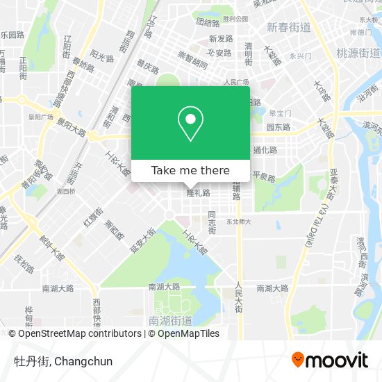 牡丹街 map