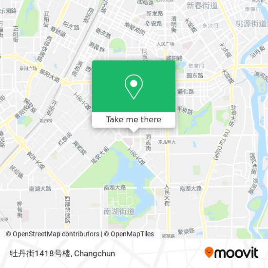 牡丹街1418号楼 map