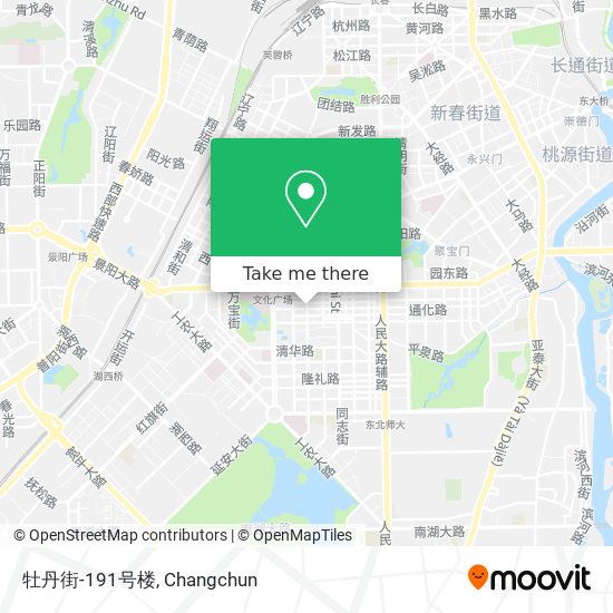 牡丹街-191号楼 map