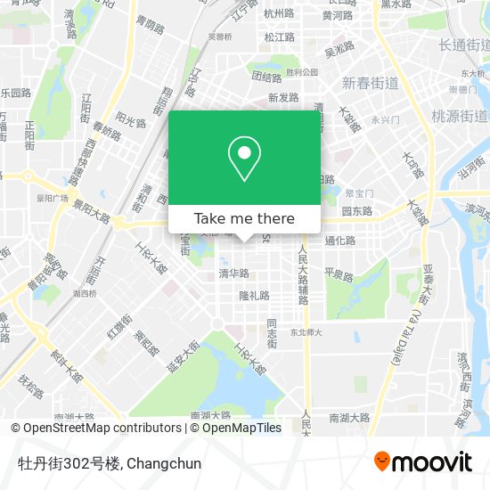牡丹街302号楼 map