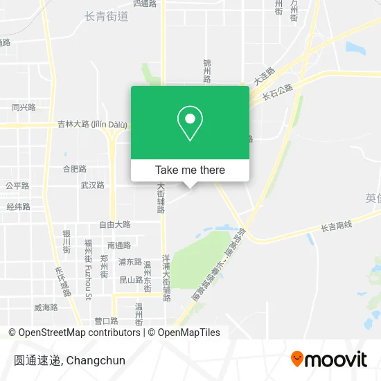圆通速递 map