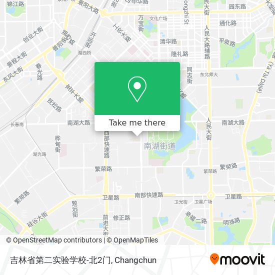 吉林省第二实验学校-北2门 map