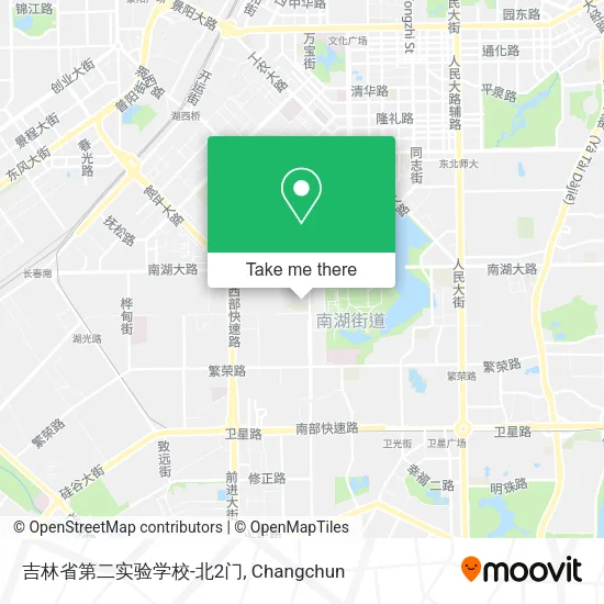 吉林省第二实验学校-北2门 map