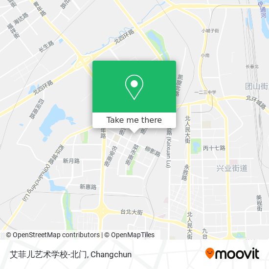 艾菲儿艺术学校-北门 map