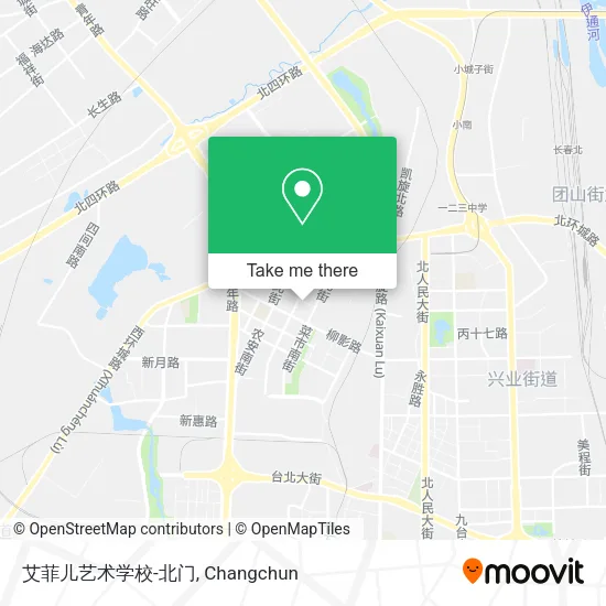 艾菲儿艺术学校-北门 map