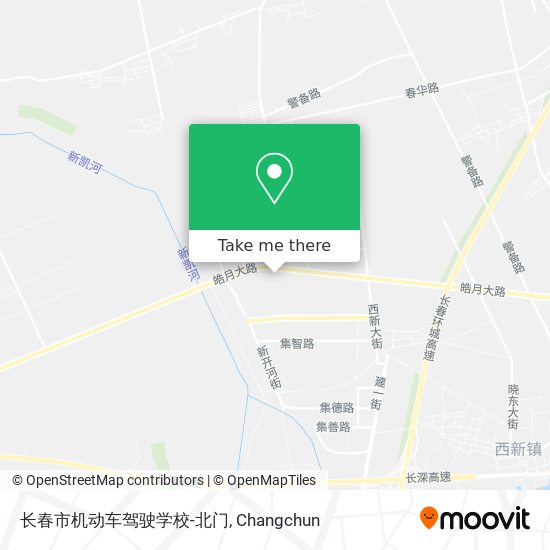 长春市机动车驾驶学校-北门 map