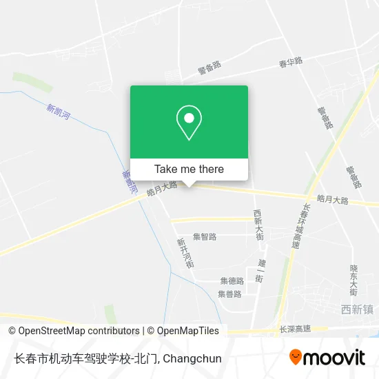 长春市机动车驾驶学校-北门 map