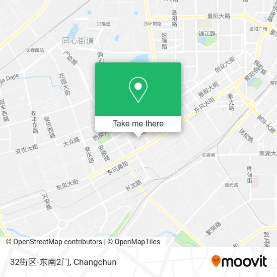 32街区-东南2门 map