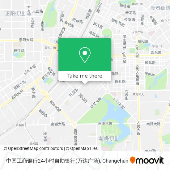 中国工商银行24小时自助银行(万达广场) map