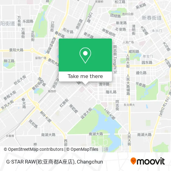 G·STAR RAW(欧亚商都A座店) map