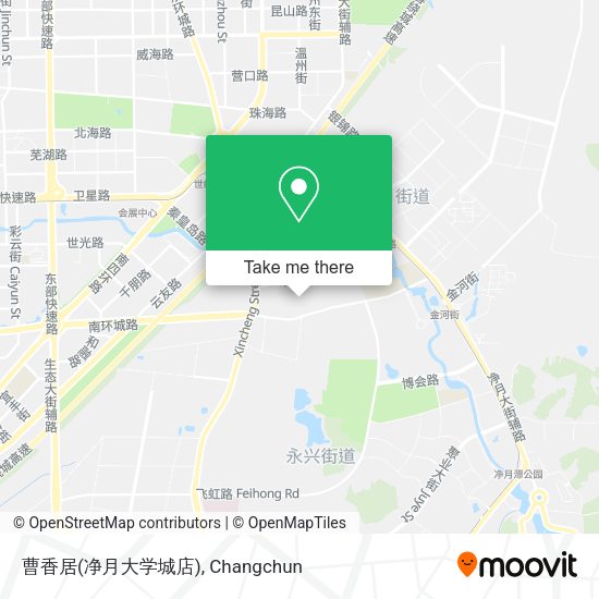 曹香居(净月大学城店) map