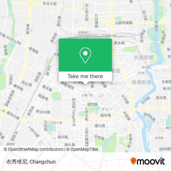 衣秀维尼 map