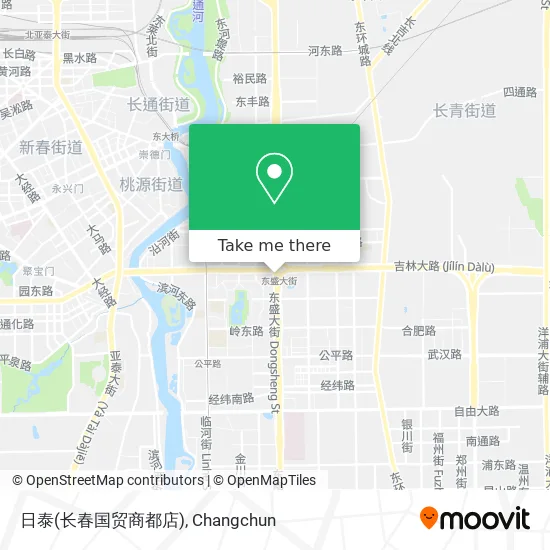 日泰(长春国贸商都店) map