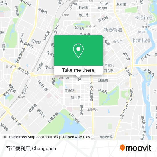百汇便利店 map