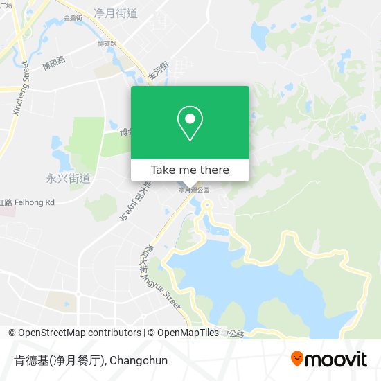 肯德基(净月餐厅) map