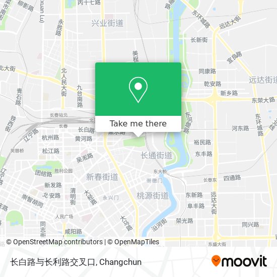 长白路与长利路交叉口 map