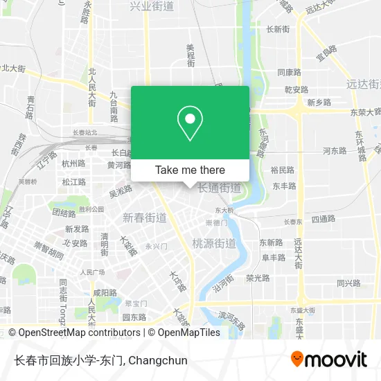 长春市回族小学-东门 map