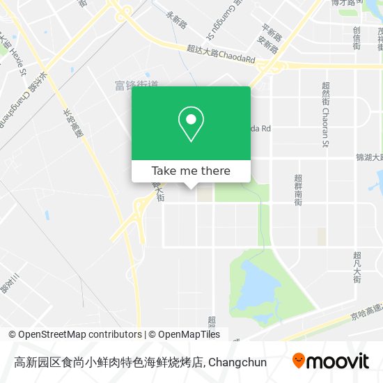 高新园区食尚小鲜肉特色海鲜烧烤店 map