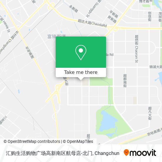 汇购生活购物广场高新南区航母店-北门 map