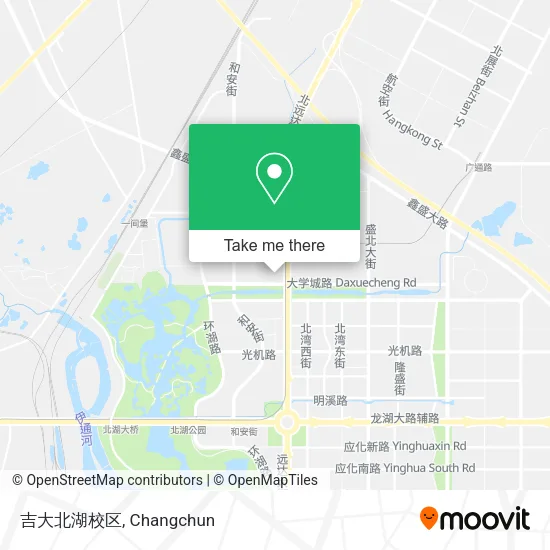 吉大北湖校区 map